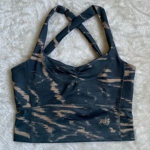 Women’s Mika Yoga Wear Crop Athletic Top Small